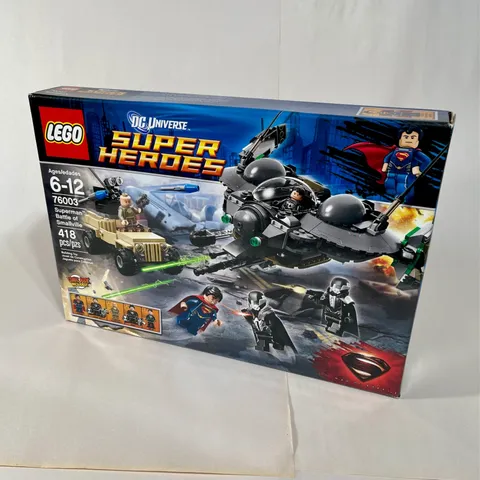 LEGO Superheroes DC 76003 Superman Battle of Smallville Man of Steel New Sealed