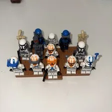 Star Wars Lego Minifigure Lot In Mint Condition 100% Lego(Read Description)