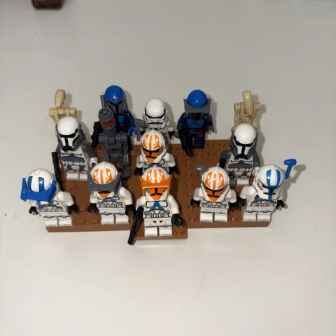 Star Wars Lego Minifigure Lot In Mint Condition 100% Lego(Read Description)