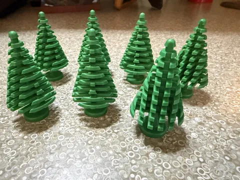 Vintage 1970’s Lego Green Pine Tree