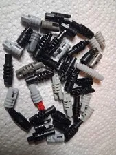 C Lego Lot 45 Connectors Hinge Cylinders 57360 53929 41532 Black Gray