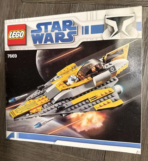 LEGO Star Wars Star Fighter 7669 MANUAL / instructions Book ONLY