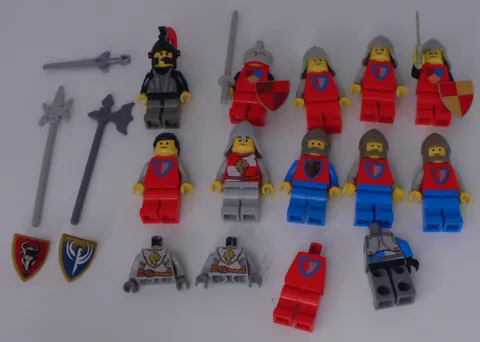 LEGO Castle Knights Minifigure Lot 1980s 1990s 2000s