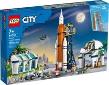 LEGO 60351 * ROCKET LAUNCH * CITY * NEW IN DAMAGED BOX, SEALS ARE LOOSE