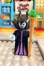 Lego Disney Villain Icon Malificent Minifigure With Accessory