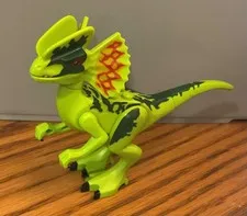 LEGO Dilophosaurus Dinosaur Figure 75931 Jurassic World Dilo Bright Green