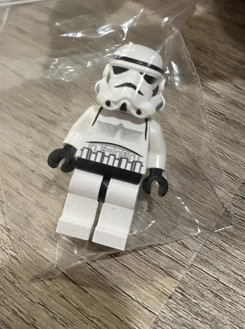 LEGO Star Wars 2 Stormtrooper Minifigures White Helmet Black Hands (sw0001)