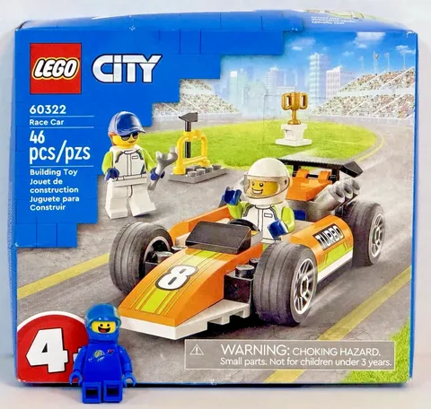 LEGO 60322 City Race Car New Sealed Retired Racing Same Day Ship F1 Drive NISB