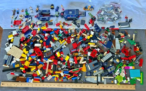 LEGO Unsorted mixed Lot sealed, Minifigs, Vehicles, and Random Builds Authentic
