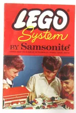 original Samsonite circa 1961 Lego GIFT SETS & ACCESSORIES pamphlet l1