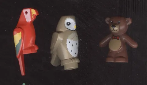 LEGO Animals Lot of 3, Parrot Owl Bear