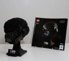 LEGO Star Wars 75343 Dark Trooper Helmet *Complete w/Manual NO Box* Built Once