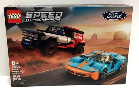 (MA3) LEGO SPEED CHAMPIONS: Ford GT Heritage Edition and Bronco R (76905)