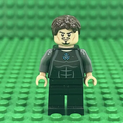 Lego Marvel Super Heroes Tony Stark Jumpsuit Minifigure SH0069 SH069 SH69