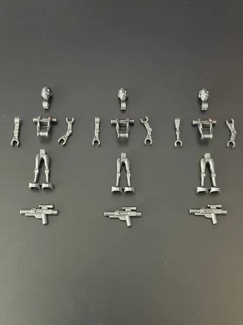 LEGO Star Wars BX Commando Droid Minifigure Lot of 3 (SW1427) - Never Assembled