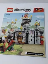 LEGO The Angry Birds Movie: King Pig's Castle (75826) Manuel Only Fast Shipping 