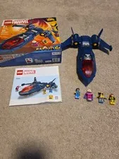 LEGO Super Heroes: X-Men X-Jet (76281) Assembled, Complete