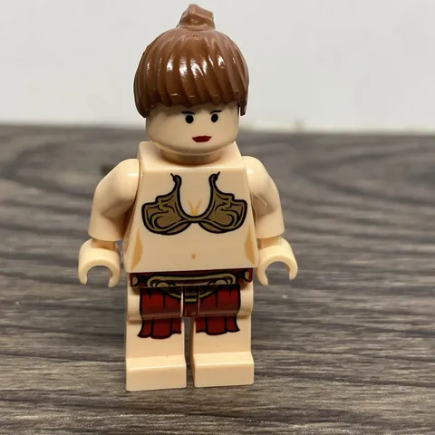 Lego Star Wars Minifigure Princess Leia Jabba's Slave Outfit SW0085 READ Crack