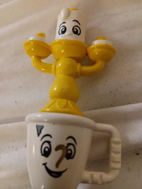 Lego Duplo Disney Candelabra Lumiere From Beauty The Beast Belle's Tea Cup 2 PC 