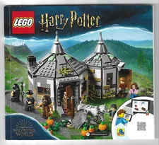 Instruction Manual Only! Lego Harry Potter Wizarding World  75979 Retired Book