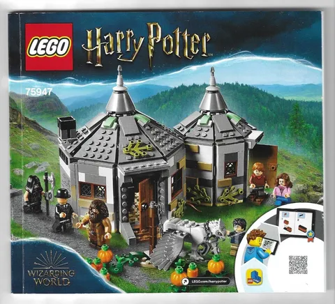 Instruction Manual Only! Lego Harry Potter Wizarding World  75979 Retired Book