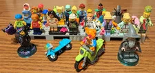 LOT OF 24 LEGO Minifigs Gandalf Stuntz Hayes Pocahontas Jack City Boy Dog EXTRAS