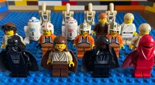 LEGO Star Wars Anakin Skywalker Darth Vader Minifigures Lot of 17