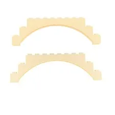 LEGO 1 x 12x3 Raised Arch Brick Tile Bulk Tan 3-02 4-02 Building Blocks 30938