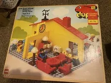 Vintage Lego Duplo 2770 House Base Set In Original Box 1986 Rare Retired READ