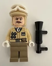 LEGO Star Wars Major Bren Derlin Minifigure sw0258 Hoth Echo Base 7879 Complete