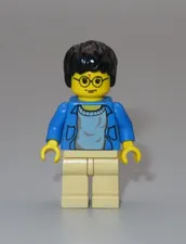 LEGO Harry Potter blue shirt minifigure 4714 4708