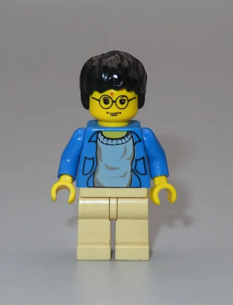 LEGO Harry Potter blue shirt minifigure 4714 4708