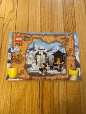 Lego Orient Expedition Yeti's Hideout (7412) Instruction Booklet Only