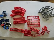 Lego Rollercoaster Track & Cars