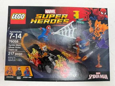 LEGO 76058 Marvel Super Heroes Spider Man Ghost Rider Team Up Hobgoblin Sealed