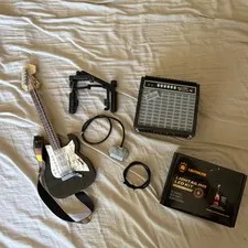 Lego Fender Stratocaster Amp with Light Kit