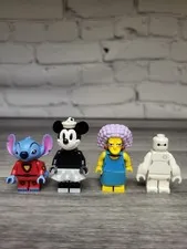 Lego Disney Mystery Series Lot  Simpsons Selma Minnie Mouse Baymax Stich 626