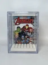 Collectible Force Pack Minifigure Display Case For Lego Marvel Avengers