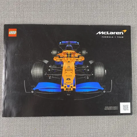 LEGO 42141 Technic McLaren Formula 1 Team 2022 INSTRUCTION MANUAL ONLY