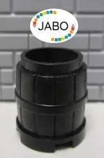 (A12/11/3) Lego 2489 Container Barrel 2x2x2 black 1682 10332 76428 21322