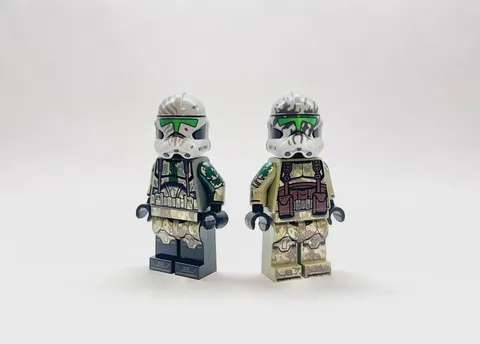 LEGO Custom Star Wars Grandpa Clone Customs GCC Fireball & Nemec OFFICIAL Helmet