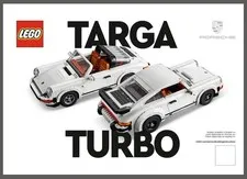 LEGO 2021 Porsche 911 Targa Turbo Building Instruction Manual Booklet -268 Pages