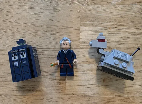 LEGO Dimensions 71204 Doctor Who Minifigure Tardis K-9 Figures