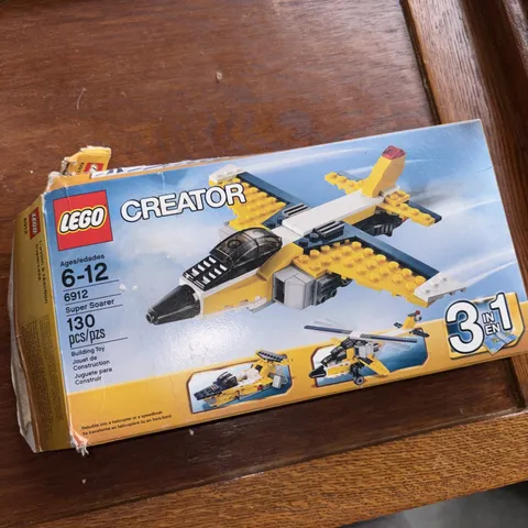 LEGO Creator 6912 Super Soarer 3-in-1 Jet Airplane Speed Boat Helicopter