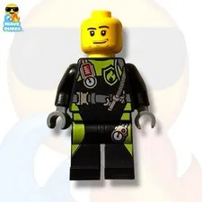 Lego City Firefighter Scuba Diver Minifigure