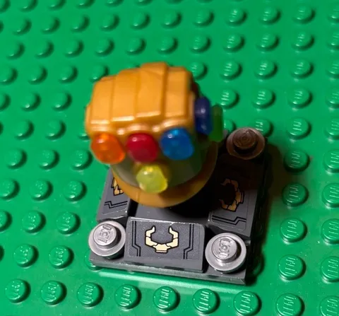 Lego Infinity Gauntlet All 6 Stones Thanos 76209 76107 76166 76131 CMF Lot Glove