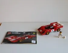 LEGO 76906 1970 Ferrari 512 M *Complete w/Manual*NO Box*