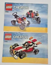LEGO Creator 5763 Dune Hopper Manual Book Instructions No Pieces Included 2011