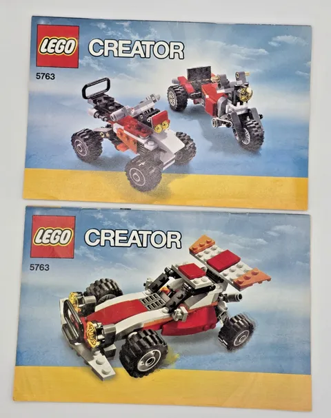 LEGO Creator 5763 Dune Hopper Manual Book Instructions No Pieces Included 2011