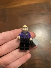 LEGO Minifigure Purple Jacket with Gray Boombox & Gray Block Accessories